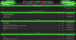 Desktop Screenshot of forum.keygenmusic.org