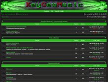 Tablet Screenshot of forum.keygenmusic.org