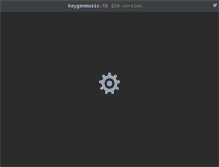 Tablet Screenshot of keygenmusic.tk