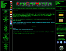 Tablet Screenshot of keygenmusic.org